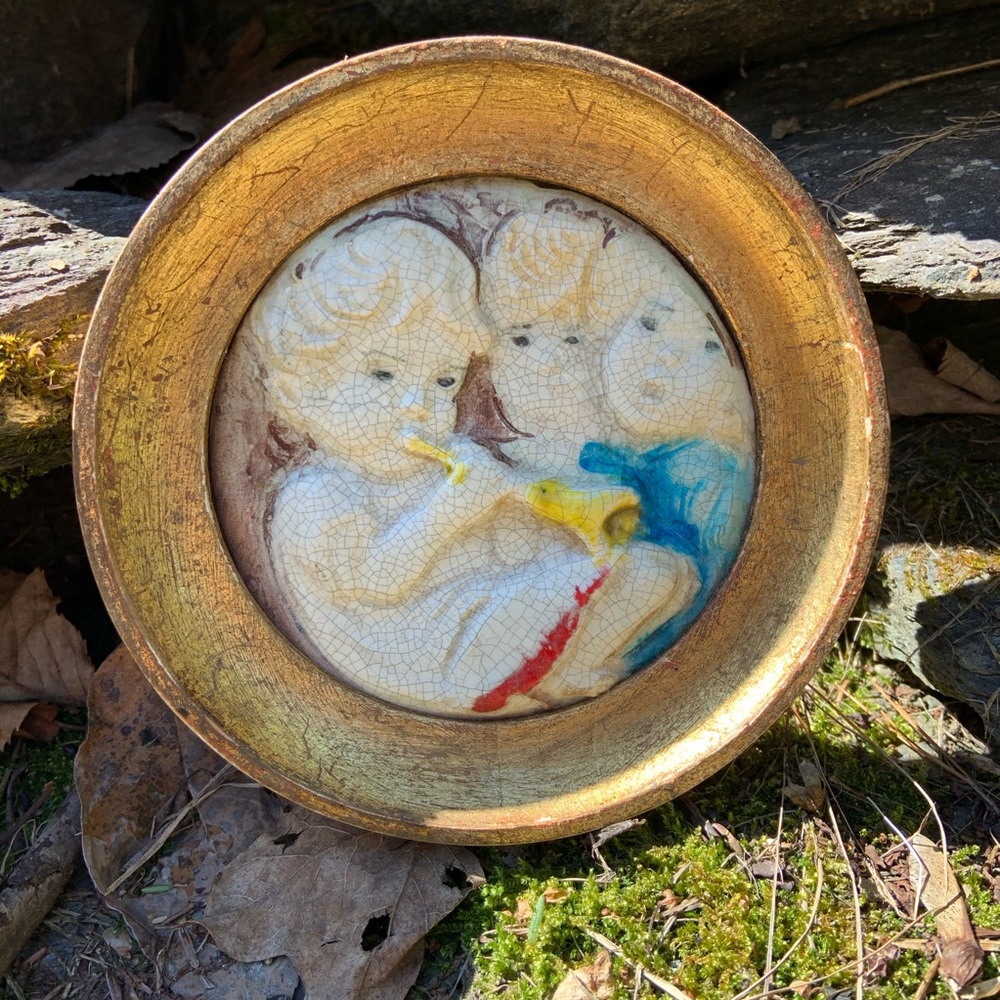 🌙 Very sweet little Italian art piece 🌙